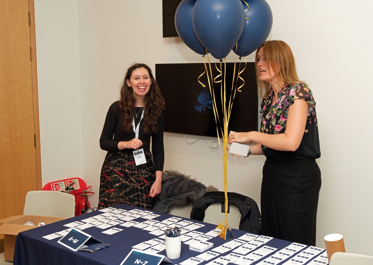 Delegate registration desk